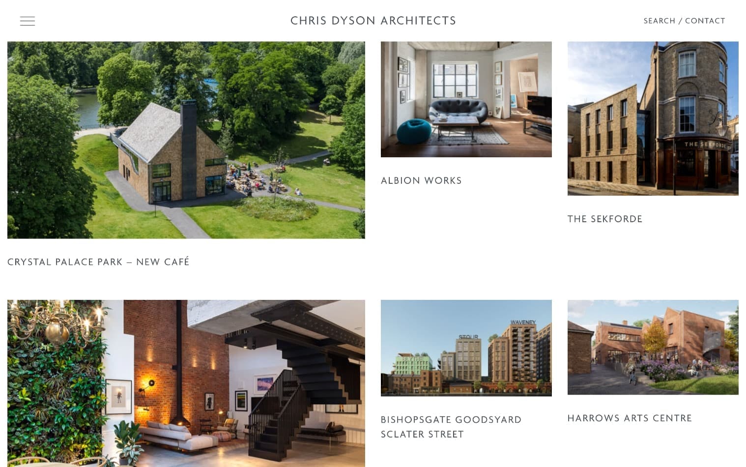 Chris Dyson | Architecture Branding & Web Design | Steve Edge Design