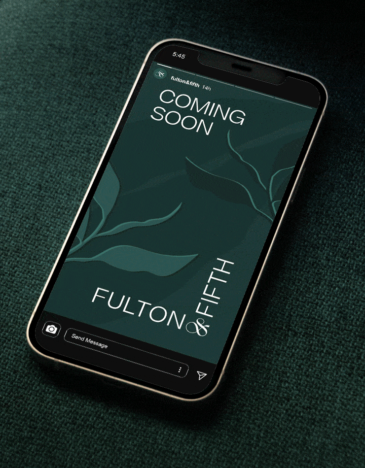 Fulton & Fifth | Brand & Website | Steve Edge Design