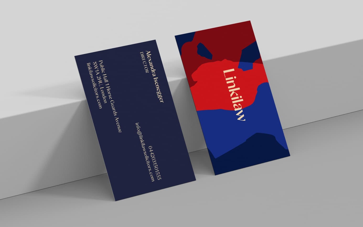 Linkilaw | Business Card Design | Work | Steve Edge Design