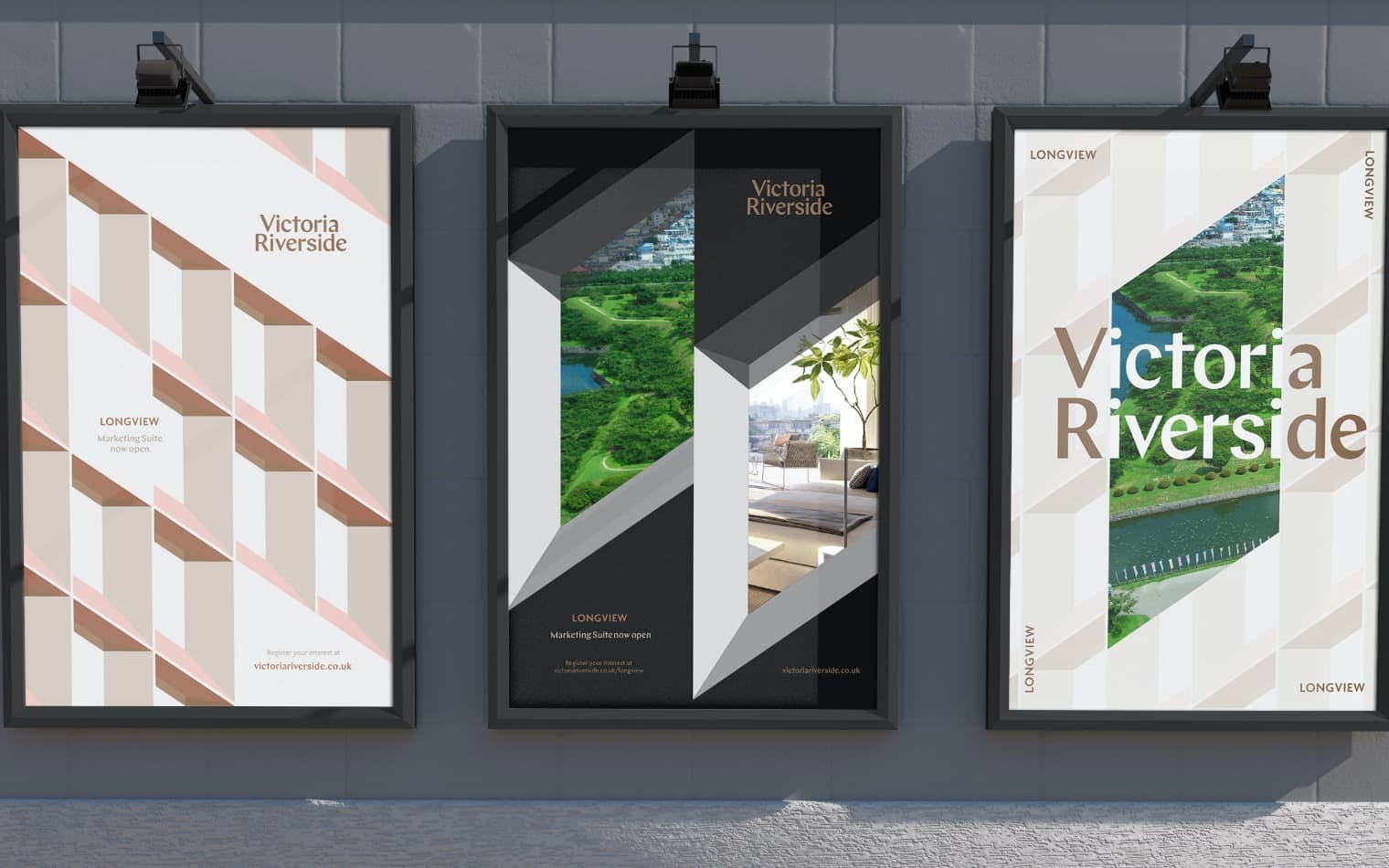 Victoria Riverside | Poster Design | Steve Edge Design