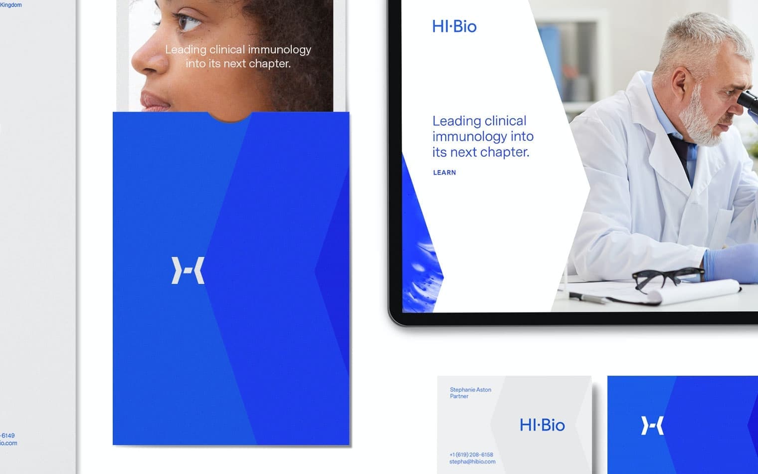 HIBio | Healthcare Branding | Steve Edge Design