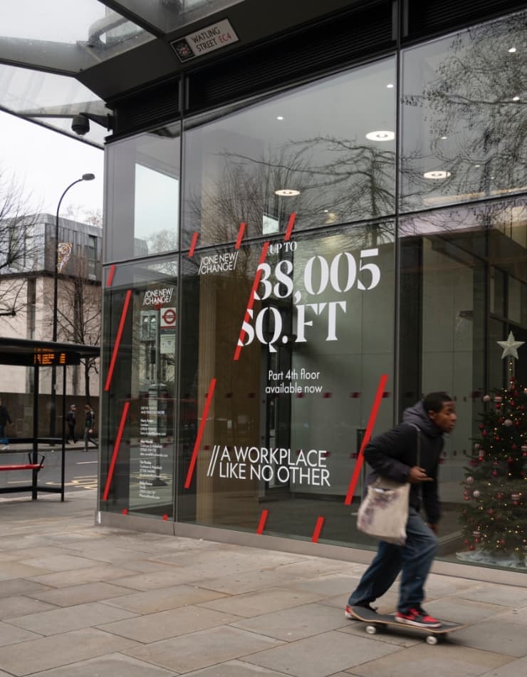 One New Change | Commercial & Retail Branding | Steve Edge Design