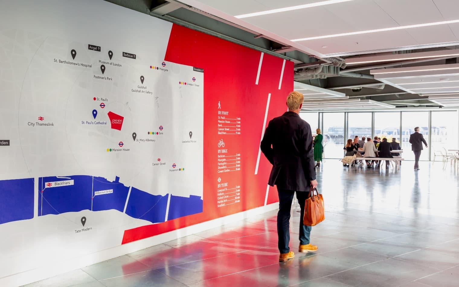 One New Change | Commercial & Retail Branding | Steve Edge Design