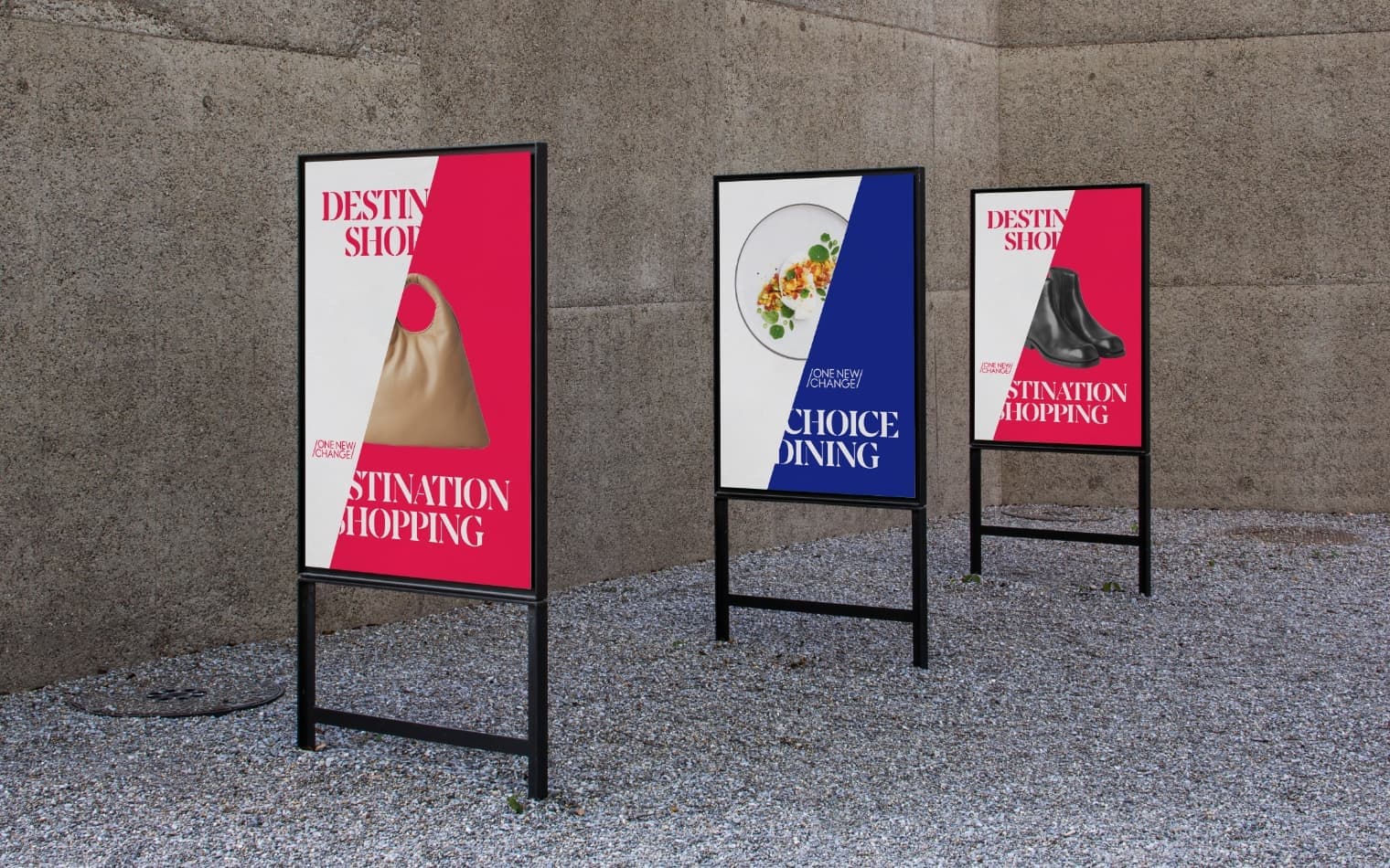 One New Change | Poster Design | Steve Edge Design