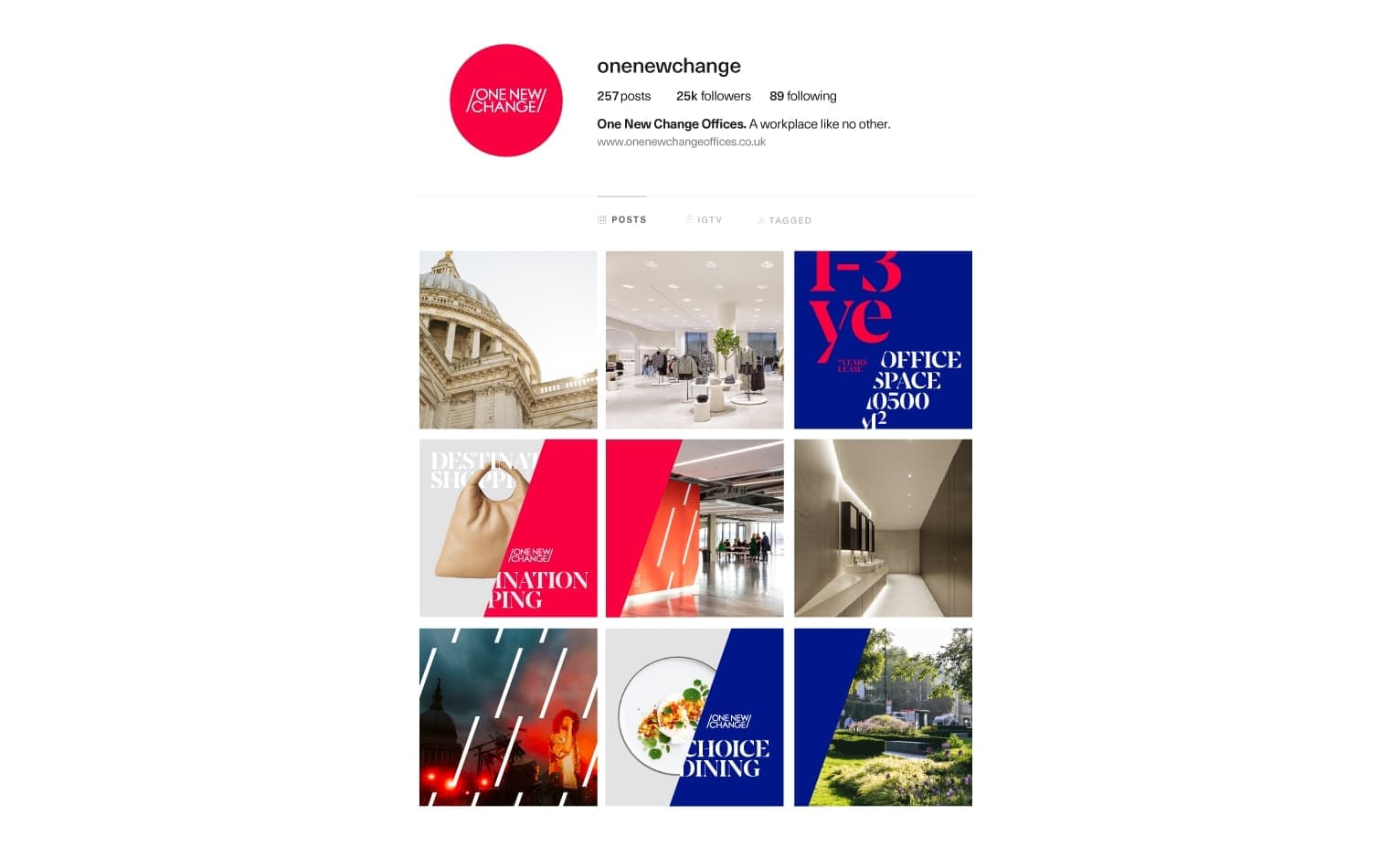 One New Change | Commercial & Retail Branding | Steve Edge Design