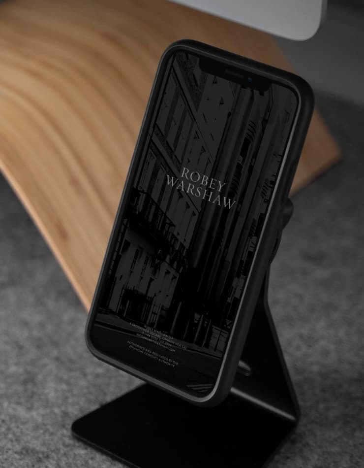 Robey Warshaw | Banking & Investment Branding | Steve Edge Design