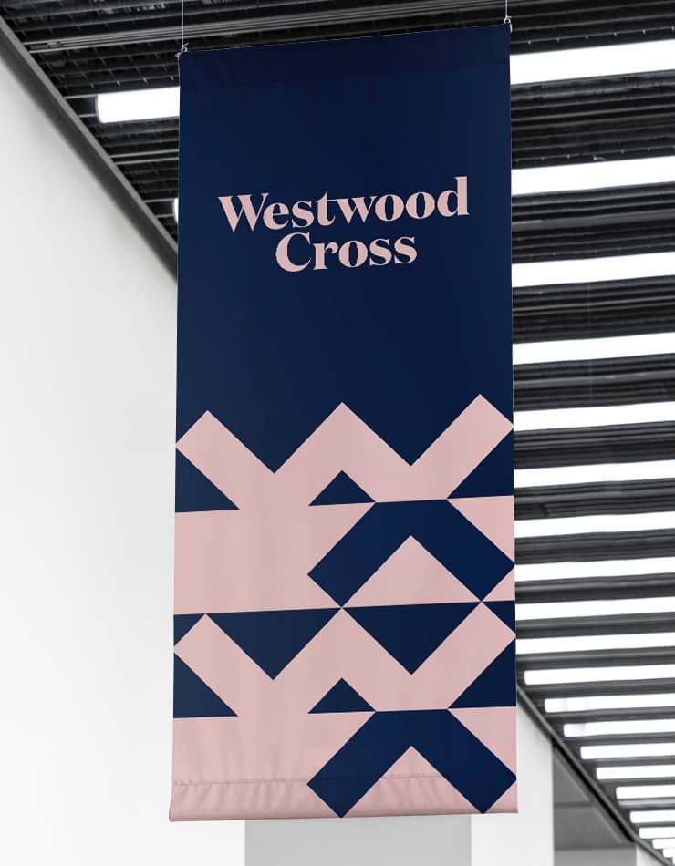 Westwood Cross | Real Estate & BTR Branding | Steve Edge Design