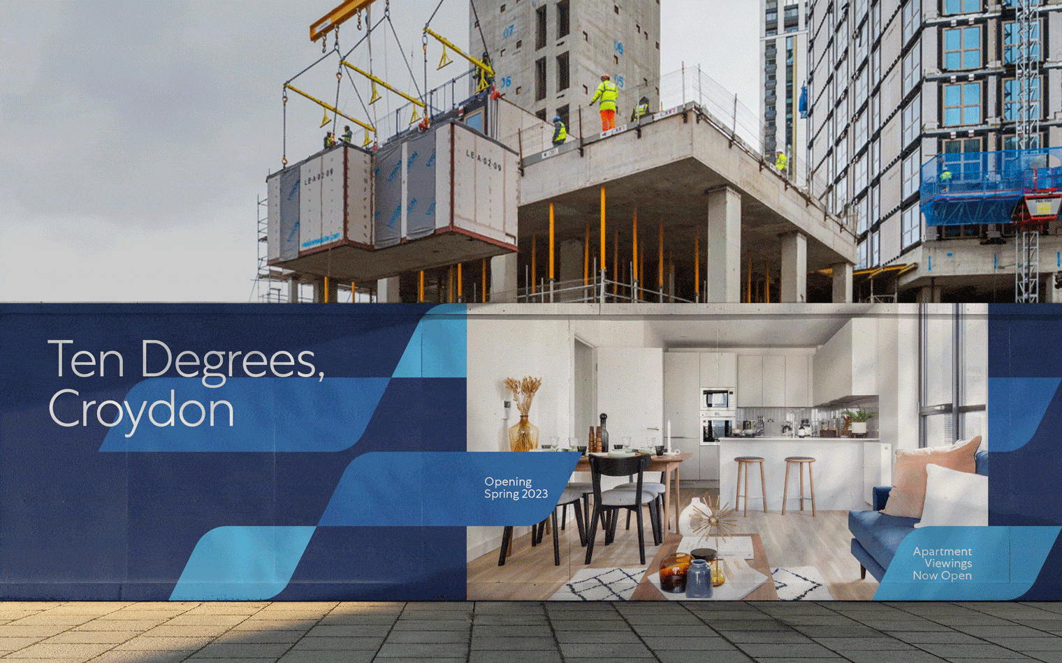 Tide & Vision | Hoarding Design | Steve Edge Design