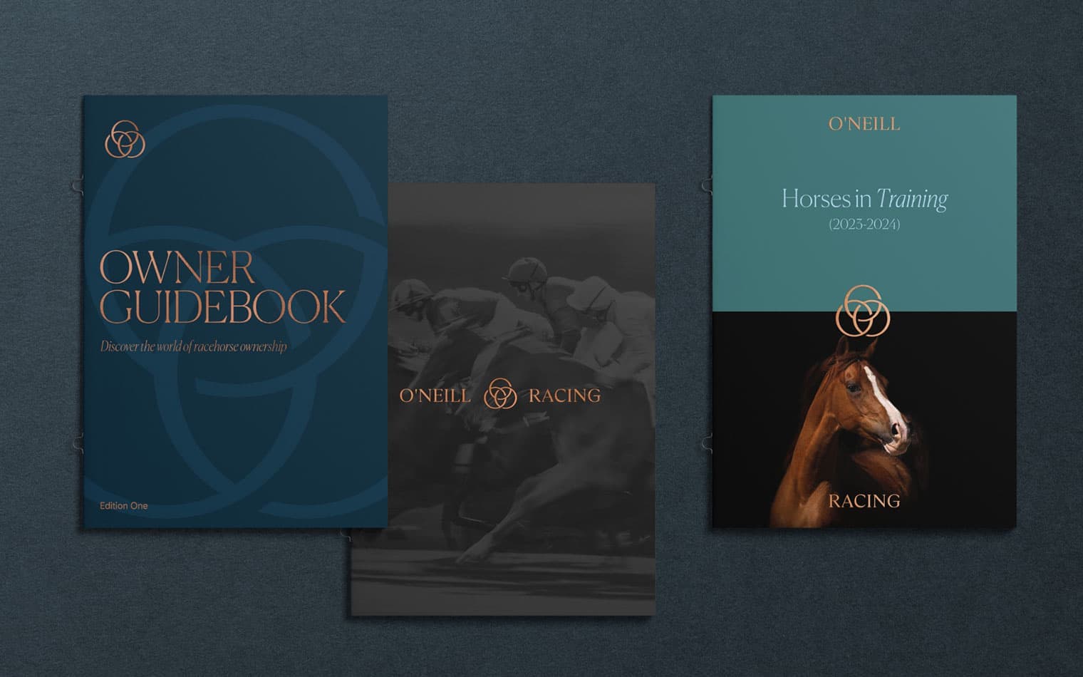 O'Neill Racing | Racehorse Trainer Branding & Web Design | Steve Edge Design