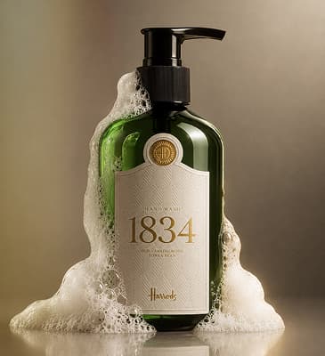 Harrods Department Store London | Luxury Handwash | Naming | Branding | Work | Steve Edge Design Harrods Department Store London | Luxury Handwash | Naming | Branding | Work | Steve Edge Design