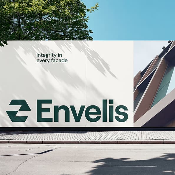 Envelis | Construction Firm Branding | B2B | Real Estate Branding | Branding | Steve Edge Design